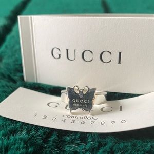 Gucci butterfly ring